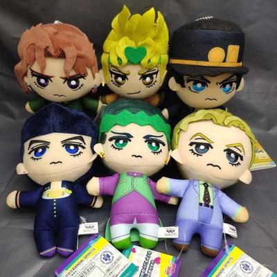 Плюшевая кукла Jojo's Bizarre Adventure Bruno Sorajo Jotaro, аниме, двумерная подарочная кукла, детская кукла