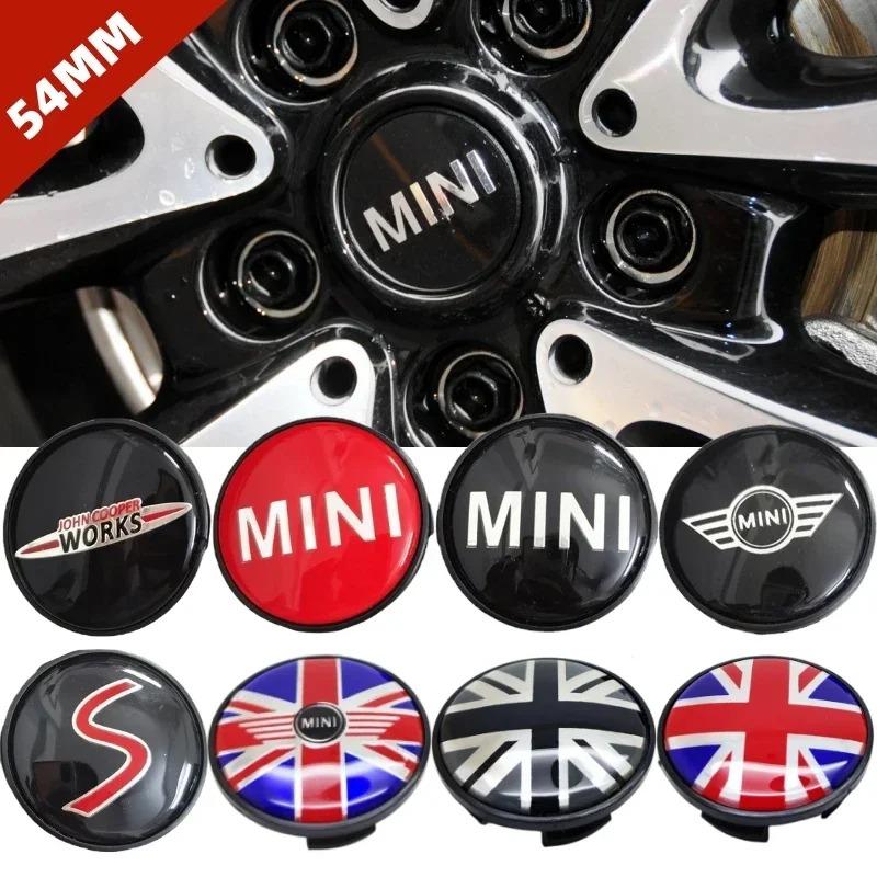 Для MINI Cooper R50 R52 R53 R55 R56 54MM Колпачки на центральные отверстия колес Декоративная крышка Чехол для колеса Автостайлинг Внешние аксессуары