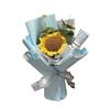 Handcrafted Sunflower Yarn Bloom – Elegant Birthday Gift for Girlfriend or Best Friend, Ideal as a National Day Souvenir.