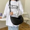 Half-moon Shape Dumpling Shoulder Bag Waterproof Sports Message Bag  Female/Male