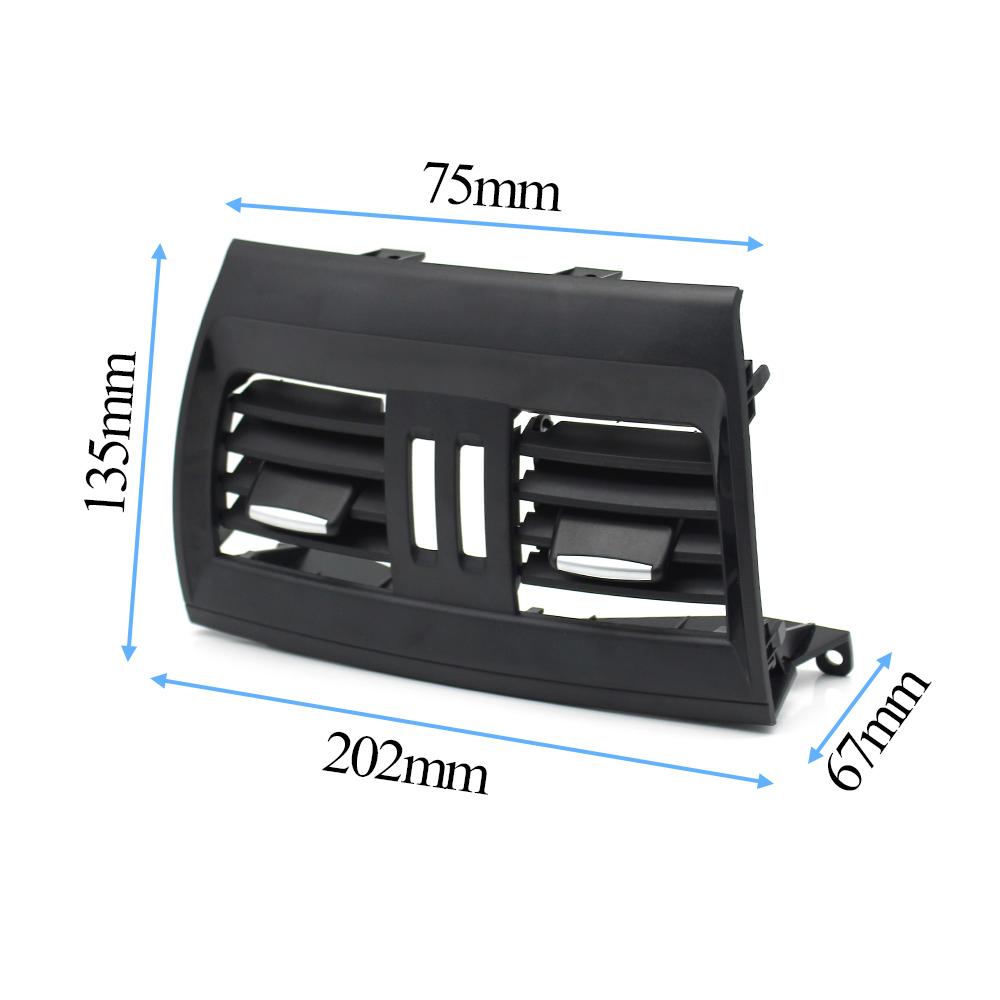 Car Rear Air Conditioning AC Vent Grille Outlet Panel Cover Replacement For BMW X5 X6 F15 F16 F85 F86 64229252012 64229252013