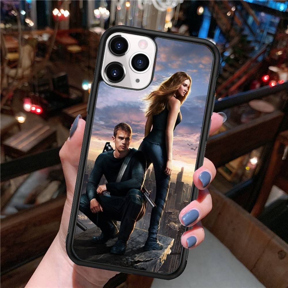 Чехол для телефона Фильм D-Divergent Силикон PC+TPU Для Для IPhone 11 12 13 14 15 16 Plus Pro Max Чехол