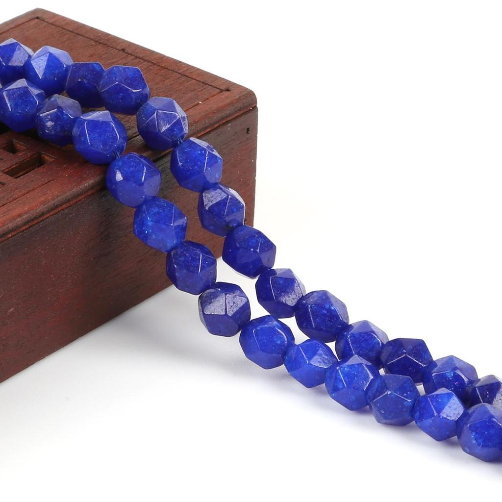 Граненый натуральный камень, острые 8 мм, свободные бусины, ожерелье, браслет, аксессуар для изготовления ювелирных изделий