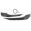 2PCS Front Bumper Lip Chin Splitter Carbon Fibre Pattern Scratch Resistant Fit for 3 Series E90