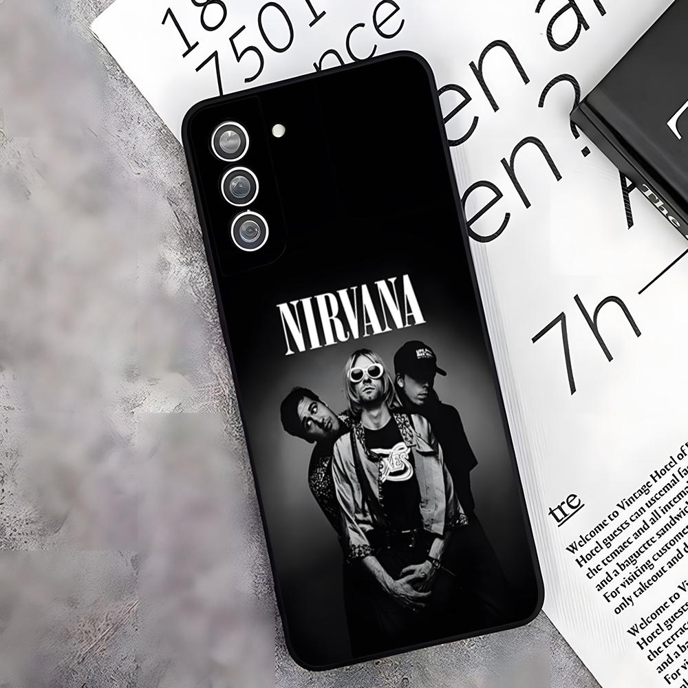 N-NirvanaS Rock Band Phone Case For Samsung S26 S25 Edge S24 S23 S22 S21 S20 Ultra Plus Fe Galaxy A54 A53 A34 A25 A16 Cover