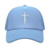 Регулируемая бейсболка с принтом креста, классическая snapback, папина кепка, дышащая кепка с сеткой, кепка для гольфа, рыбалки, активного отдыха, от солнца
