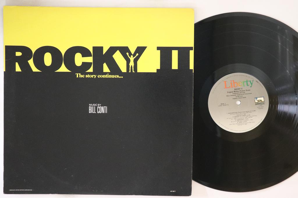 LP Record BILL CONTI - Rocky II (Original Motion Picture S LOO50972 Liberty US Soundtracks & Musicals Used