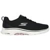 Skechers Go Walk 7 Clear Path Удобные Универсальные Прочные Низкие Повседневные Кроссовки Женские Черные 125207-BKPK
