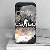 Чехол для телефона Counter Strike CS GO с изображением, для Samsung S25, S24, S21, S22, S23, S30, Ultra, S20, Plus, Fe, Мягкий силиконовый, Черная крышка