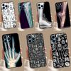 Чехол X-Ray Human Anatomy для iPhone 13 12 Mini 11 14 15 16 Pro Max XS X XR 7 8 14 15 16 Plus
