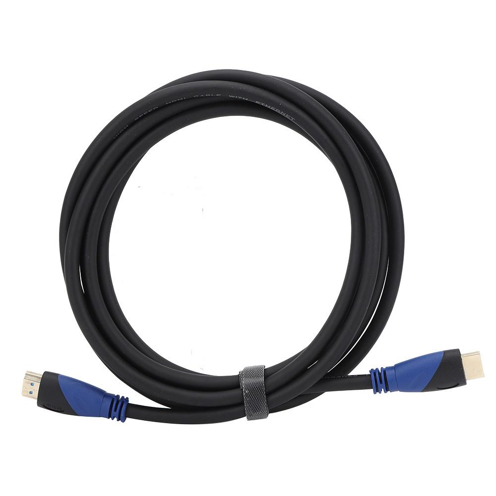 Двухцветный мультимедийный кабель высокой четкости 30AWG Жила из чистой меди Аудио-видео аксессуары 3 метра