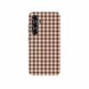 Роскошный чехол Clmj SWAG Розовый Мокка для Samsung Galaxy A56 S20 S23 S24 S25 S26 FE Plus Ultra Edge 4G 5G Двухслойная крышка