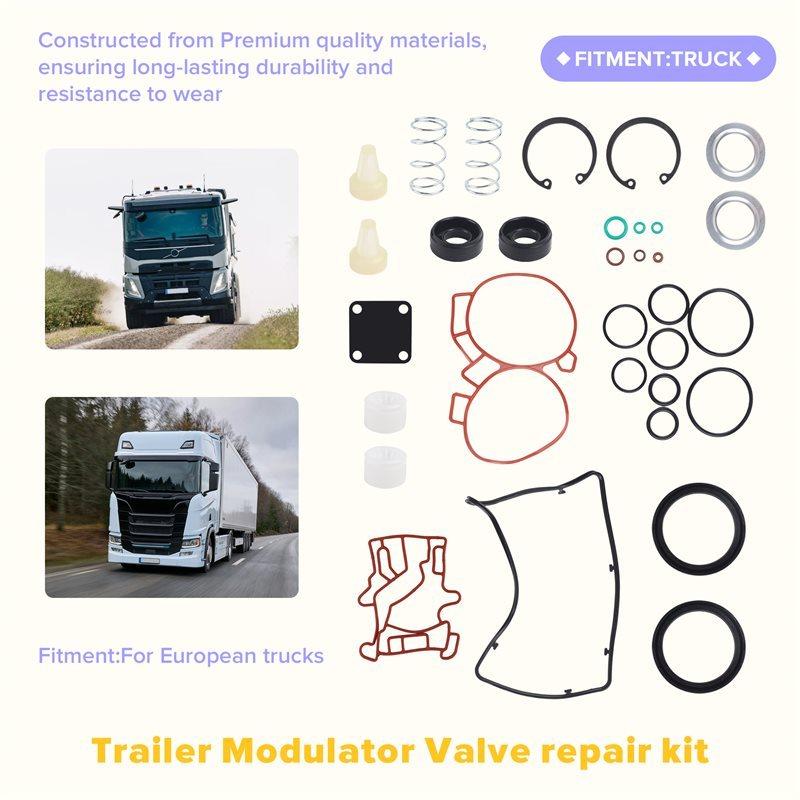 NEW HOT In Stock-EBS Trailer Modulator Valve Repair Kit For VOLVO