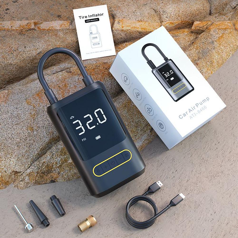 Мини портативный автомобильный электрический воздушный насос 150PS, надувной насос для шин, USB воздушный компрессор, насос для автомобиля, мотоцикла, велосипеда