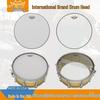 Allied Parts 14" REMO Пескоструйная Шведская Барабанная Установка, Черно-Белый Однослойный Резонансный Пластик для Барабана