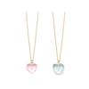 Handmade Earrings Jewelry Making Keychain Pendant Resin Heart  Charms Candy Color Necklace Crafting