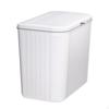 Compact Kitchen Waste Bin with Secure Cover for Home and Office