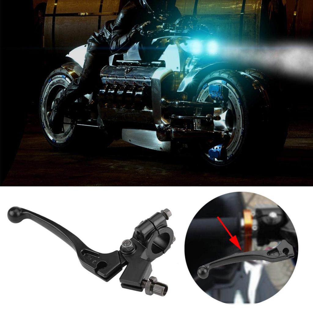 Jeffergarden Daytona Motorcycle Clutch Levers with Mirror Holder Motorcycle Clutch Levers Brake Clutch Short