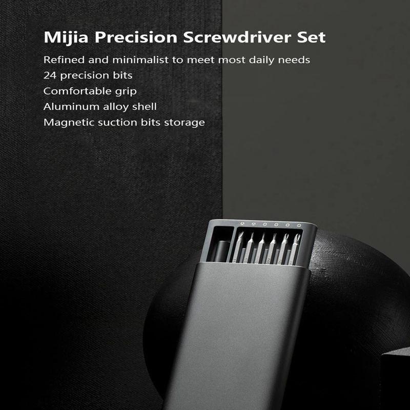Xiaomi Mijia 24 в 1 Многоцелевой набор прецизионных отверток из алюминия S2 Портативные инструменты для ремонта стали