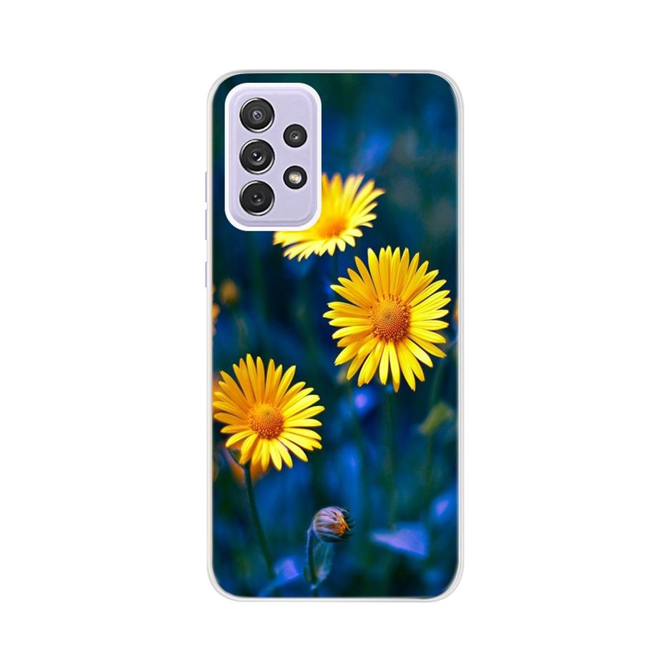 Чехол для Samsung Galaxy A52 Чехол Samsung A32 A52 A72 5G Мягкий Силикон Милый Модный Чехол для Телефона Для Galaxy A 32 52 72 Fundas Capa