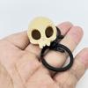 3D Printed Skull Keychain Pendant Creative Design Decoration Bag Accessories Charm Fashion Gift