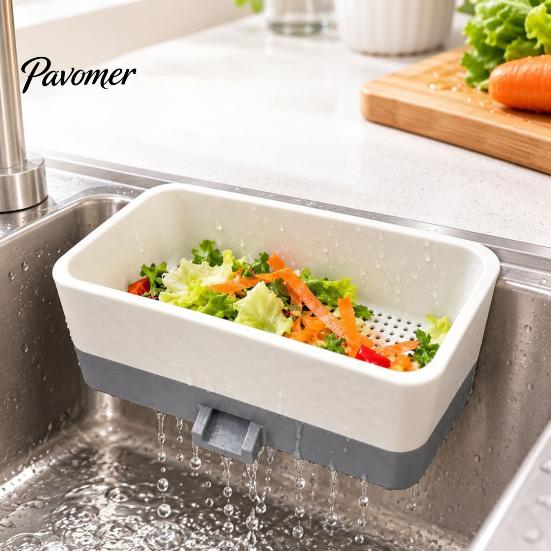 Антизасоряющаяся кухонная раковина, корзина-сито, съемный пластиковый фильтр с мелкой сеткой, легко закрепляемая стабильная защелка, фильтр для очистки и предотвращения засоров, мусор