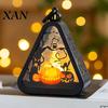 Innovative Halloween Decor Pumpkin Lantern Witch Portable Carry Light Trick or Treat Easy to Lights Decoration Party Scene Setup Props for Mantel