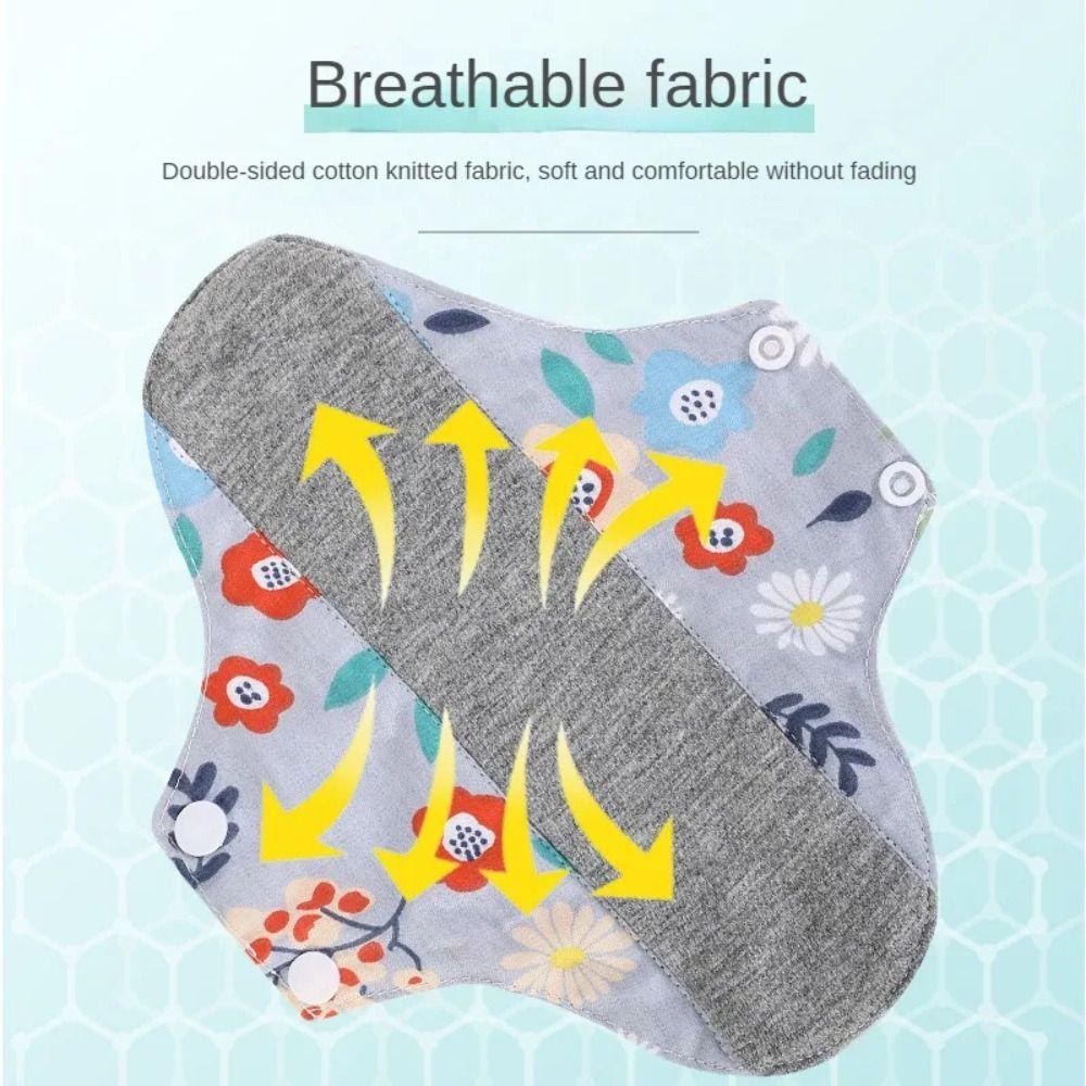 Reusable Monthly Absorbent Menstrual Ecological Cloth Pads Women's Tampons Washable Panties