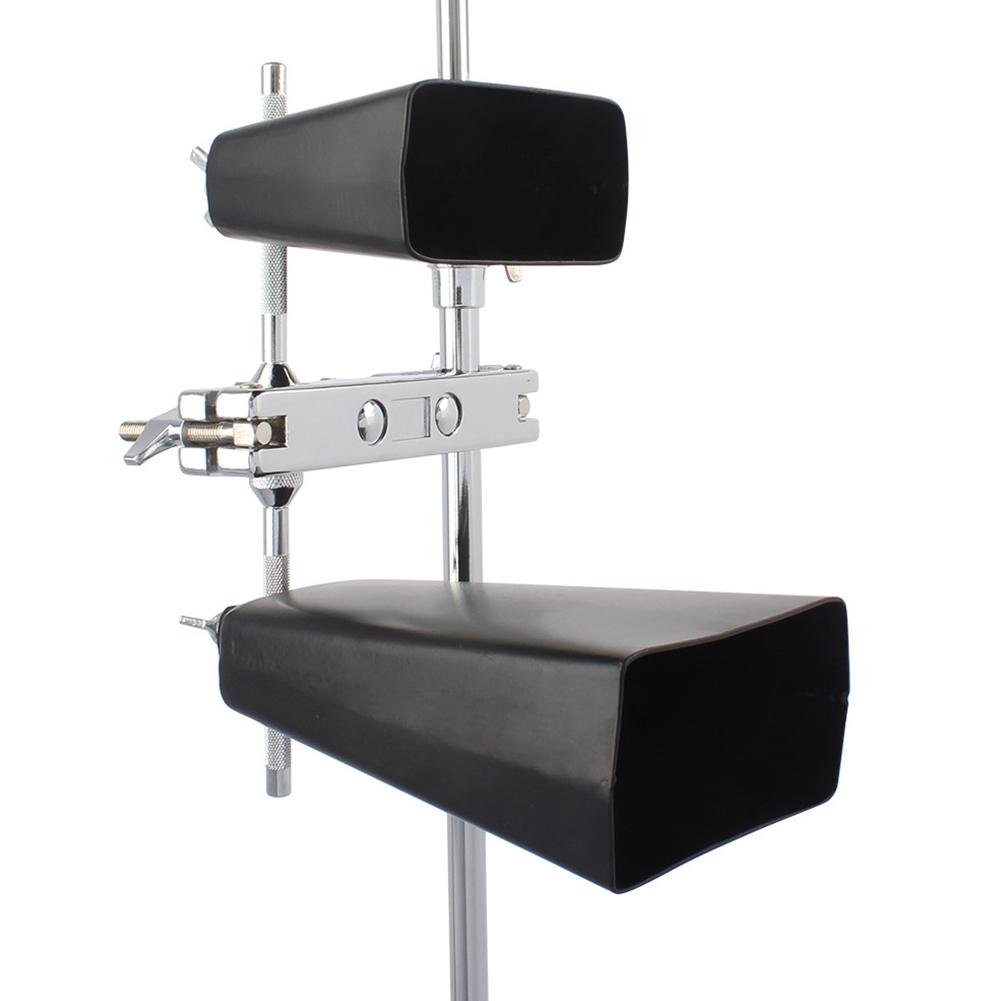 Jazz Drum Cowbell Loud Cowbell Percussion Instruments Cheerful Metal Cowbell Large Cowbell for Concert Band Gatherings