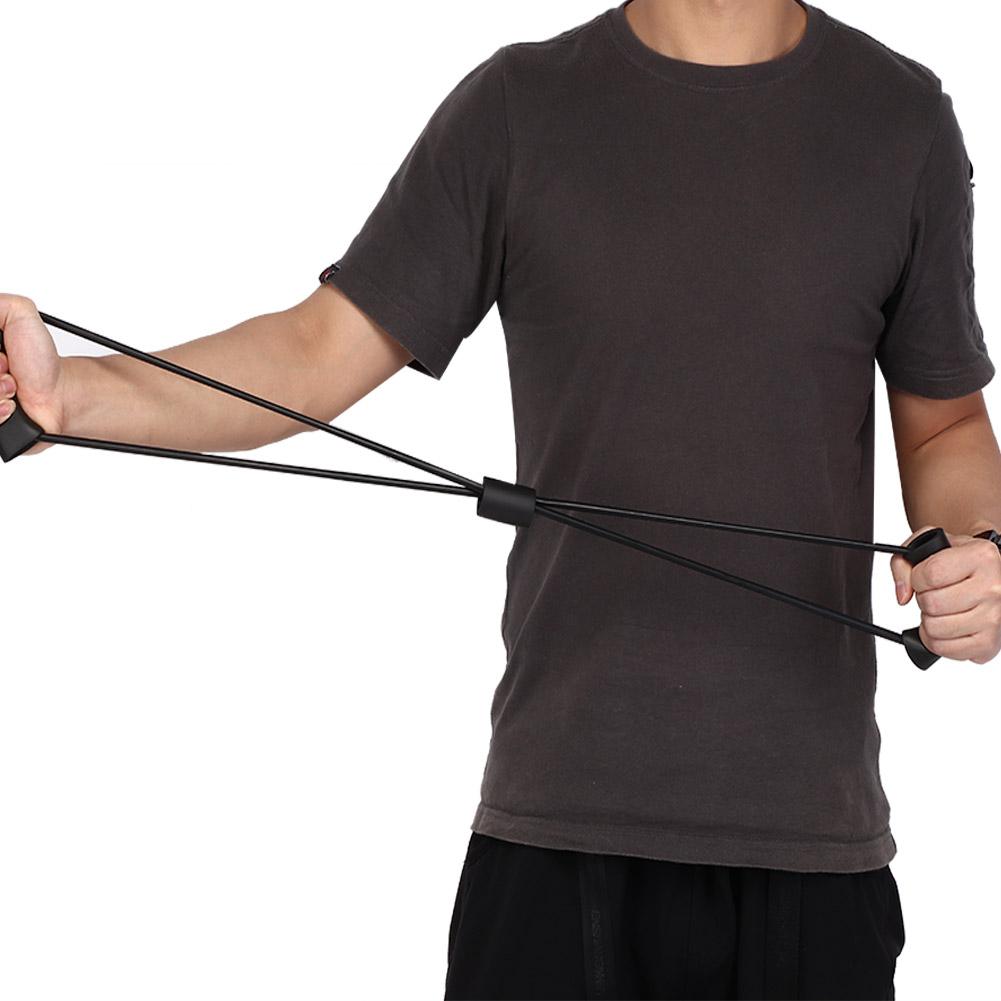 2 шт. Эспандер для груди, веревка, йога, фитнес, сопротивление, спортивные упражнения, эластичные ленты