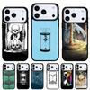Чехол для телефона с песочными часами для iPhone 17 16 15 14 13 Pro Max Задняя крышка для 12 11 Pro Coque