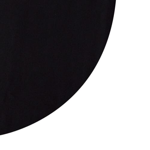 Alps Grand Piano Cover, Fire-Resistant and Light-Shielding, G-KR, for Yamaha C3, Made in Japan, Black