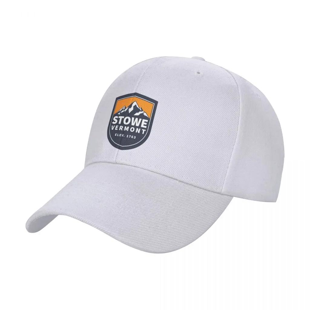 Stowee Vermont Vintage Retro Travel Hiking Snowboarding Adventure Skiing Mountain Baseball Cap