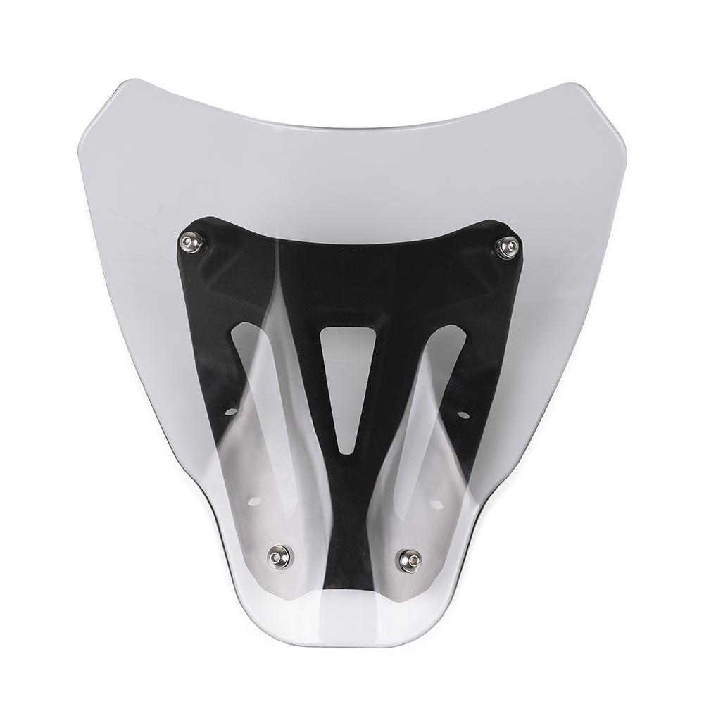 For YAMAHA MT07 FZ07 MT FZ 07 2021 2022 2023-24 Front Wind Deflector Windscreen Cover Guard Moto Windshield MT-07 With Bracket