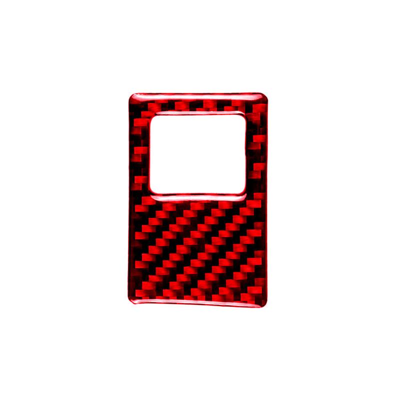 Автомобильные аксессуары для Volkswagen VW Golf 7 GTI MK7 2014-стайлинг автомобиля, внутренние красные наклейки из углеродного волокна