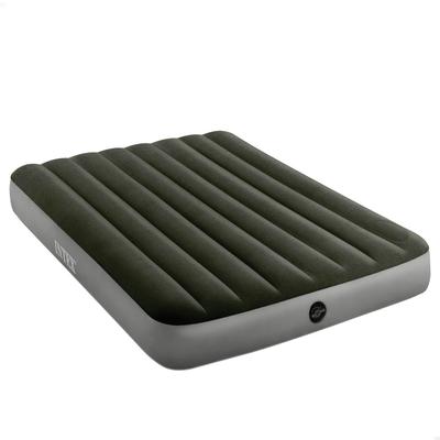 INTEX Надувная кровать Downy с ножным насосом, 137 x 191 x 25 см, 64762 [Официальный японский продукт]
