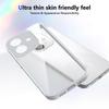 EUCAGR Чехол для Oppo A3X 4G с воздушными подушками, противоударный силиконовый бампер, прозрачная матовая задняя крышка, жесткий чехол для телефона для Oppo A3X