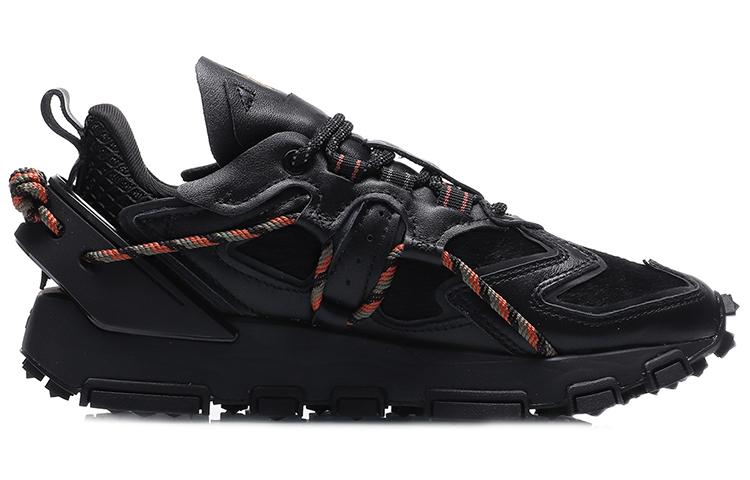 Li Ning CF Текстиль с отслеживанием, Синтетическая кожа Амортизация Нескользящая Износостойкая Низкие Повседневная Обувь Женская AGCQ622-5