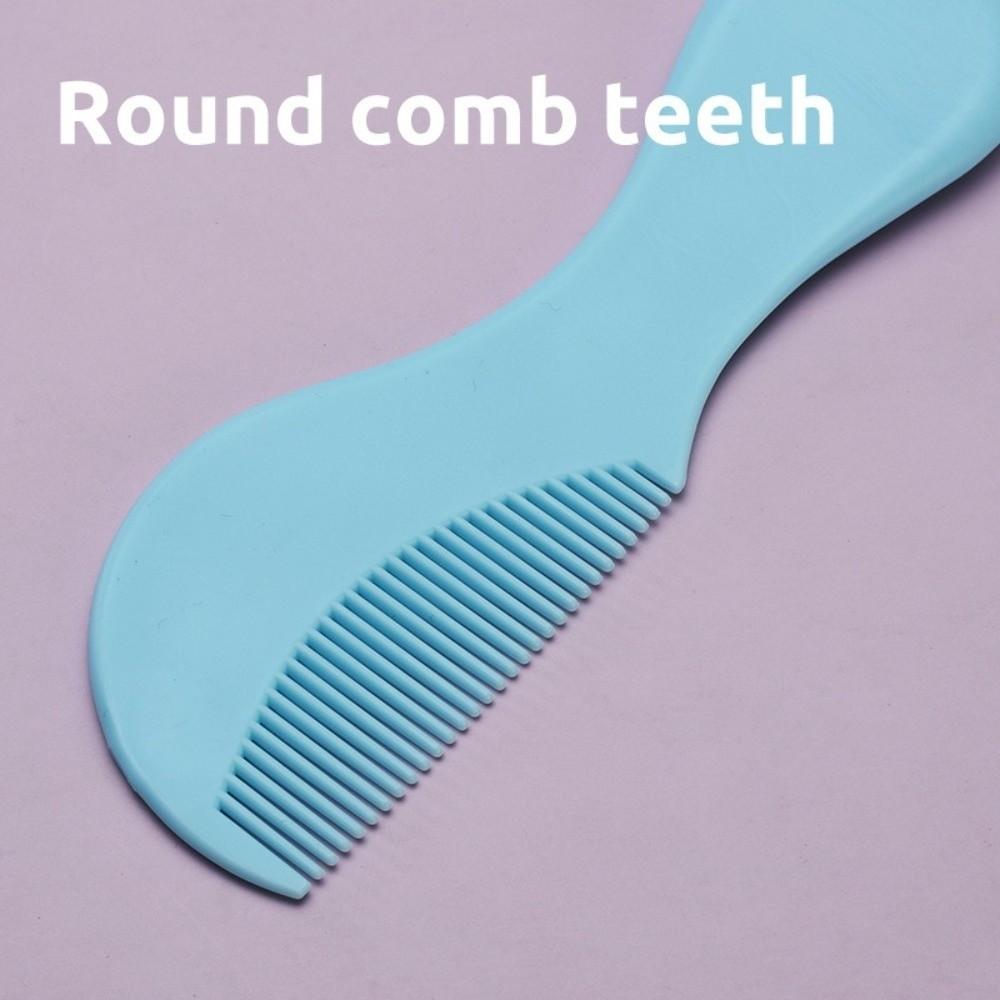 2 PCs Plastic Baby Grooming Kit Daily Head Care Set Newborn Hair Brush Soft Bristle Scalp Brush