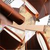 Crazy-Horse Leather A5 Journal Eco-Friendly Protective Cover Passport Size Notebook Notepad Business Gift Promotional Diary-New