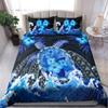 Tmarc Tee Skateboard Skull Bedding Cover Set Comforter Duvet Cover Set Pillowcase