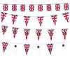 2022 Queen Elizabeth II Platinums Jubilee String Flag Triangle Square Her Majesty The Queen 70th