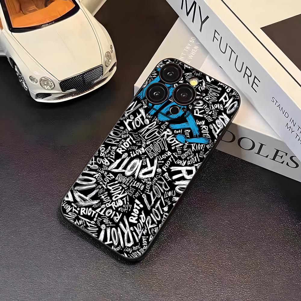 Крутой чехол Paramore для телефона iPhone 16 Pro Max, 17 Pro Max, 14, 15 Plus, 12, 13, 11 Pro, Xr, X, Xs, SE, задняя крышка