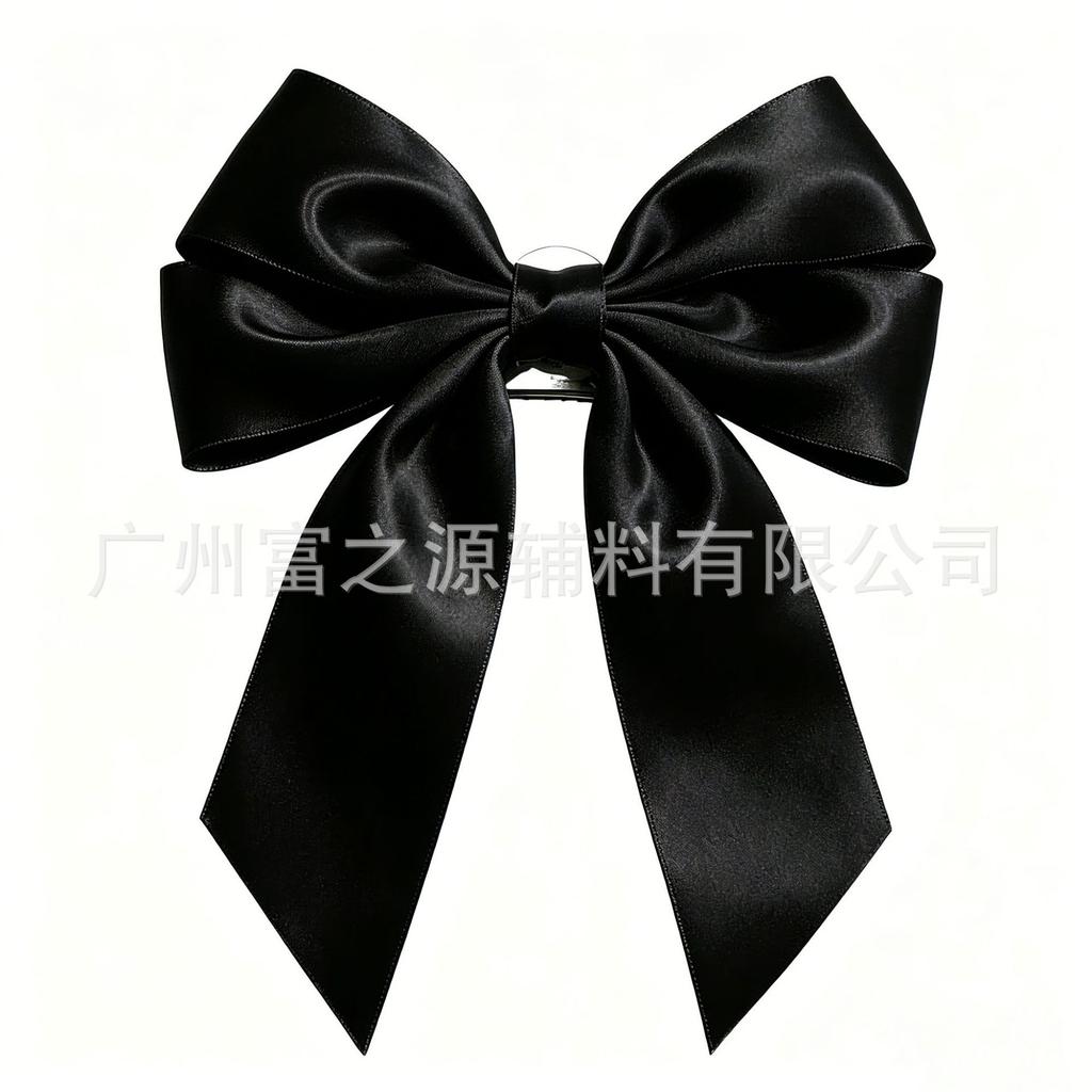 Christmas Bow Clip with Rotatable Design Solid Color Decorative Sash for Curtains Easter Celebrations Holiday Parties Christmas Decor