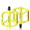 Double DU Bearing Nylon Bicycle Pedals with Reflector Mountain Road Bike Flat Pedals Bicycle Platform Pedals Bike Accessories