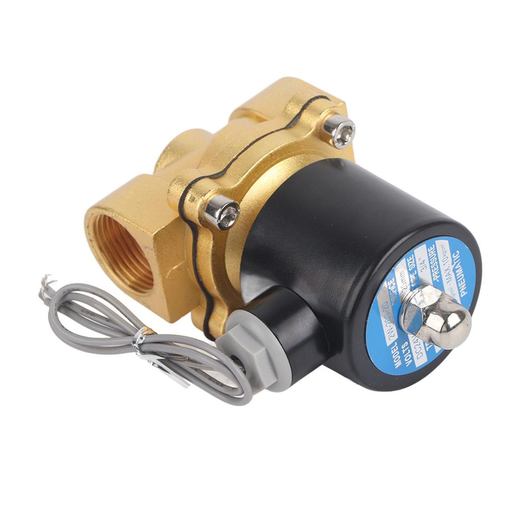 DC24V 3 4 DN20 Normally Close Electric Solenoid Valve for Water Gas Oil