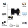 Конвертер HDMI-совместимый гнездо на VGA штекер Адаптер кабеля 3,5 мм аудио 1080P FHD видеовыход для ПК, ноутбука, телевизора, монитора, проектора