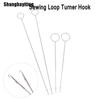 Stainless Steel Extra Long Crochet Hook Repair Stitch Loop Coupler