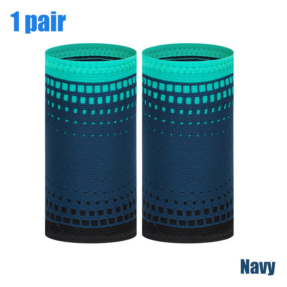 2 шт. нейлоновый вязаный браслет на запястье, легкий, эластичный, дышащий для мужчин и женщин, для пота, занятий спортом, упражнений, тренировок, тренажерного зала