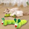 Caterpillar Mint Throw Pillow Cat Toy Self-hi Boredom Relief Artifact Bite-resistant Interactive Cat Toy Pet Supplies